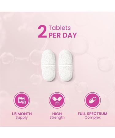 Award Winning Multivitamin Tablets for Women with Collagen & Hyaluronic Acid | Made in The UK | Womens Vitamins to Support Hormones Immunity & Energy | Collagen Supplements for Women | 90 Tablets 90 count (Pack of 1) - Buy Online on GoSupps.com