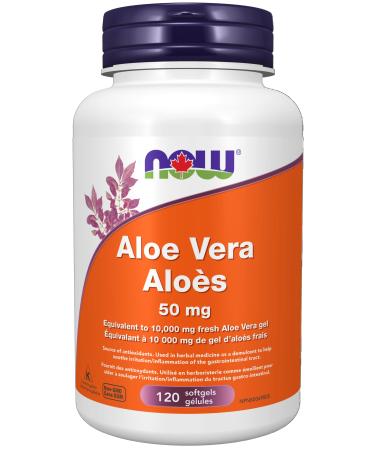 Now Foods Aloe Vera Concentrate 50mg 120gel