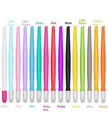 BQTQ 150-Piece Plastic Handle Nail Cuticle Pusher with Rubber Tip - Nail Cleaner & Nail Art Tool in 15 Colors for Men and Women - Buy Online on GoSupps.com