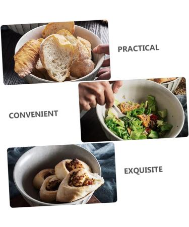 HOMSFOU 1pc Ramen Bowl Asian Ornament Container Cereal Bowls Candy Container Bowls Salad Serving Bowls Party Serving Bowls Porcelain Cereal Bowl Bowl Salad Bowl Ceramics Porcelain Bowl 20X6.3CM As Shown - Buy Online on GoSupps.com