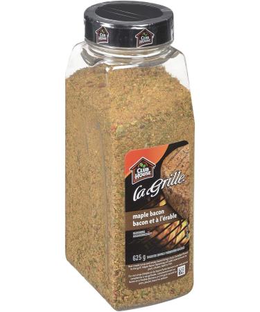 Club House La Grille La Grille Grilling Made Easy Maple Bacon Seasoning 625g & Quality Natural Herbs and Spices One Step Seasoning Italiano 510g (17.99oz) Product of Canada - Buy Online on GoSupps.com