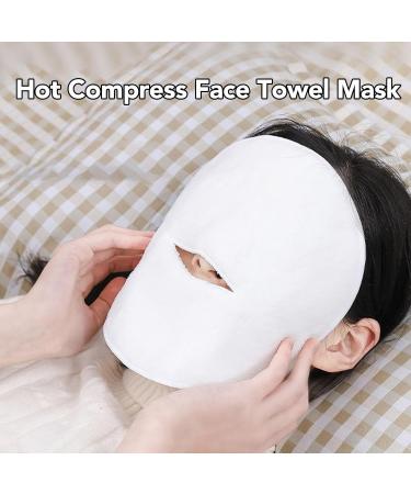 Hot Compress Face Towel Mask Reusable Anti Aging Towel for Facial Steamer Multifunctional Skin Care Spa Towels with Cold Compress for Women Girls - Buy Online on GoSupps.com