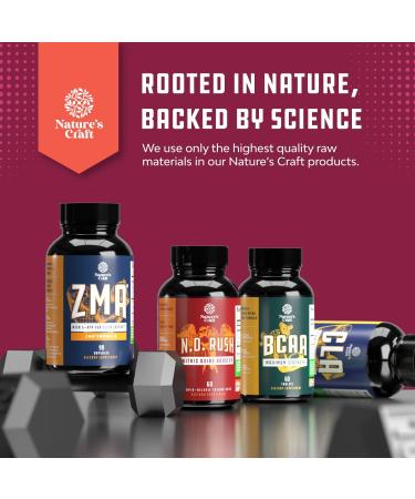 Natures Craft Forskolin Weight Loss Supplement - Pure Coleus Forskohlii Extract Diet Pills for Men & Women - Fat Burner Capsules with Appetite Suppressant and Metabolism Booster - Extra Strength Formula - Buy Online on GoSupps.com