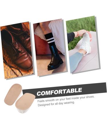 Forefoot Cushion Pad Half Insoles - Invisible Foot Cushions | Comfortable Leather Inserts | Size S - 3CM | International Shipping Available - Buy Online on GoSupps.com