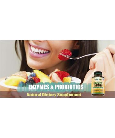 Bradeson Naturals Digestive Enzymes & Probiotics - Natural Dietary Supplement 60 Capsules - Buy Online on GoSupps.com