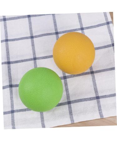 Garneck 2pcs Green Yoga Massage Balls - Foot Fascia Relief & Fitness Tool - Buy Online on GoSupps.com