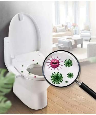 Biodegradable Disposable Plastic Toilet Seat Cover Disposable Paper Toilet Seat Covers for Travel Toilet Seat Waterproof and Non Slip Independent Packaging (60PCS) - Buy Online on GoSupps.com