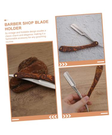 Premium Foldable Beard Blades Holder - Portable Razor Supply for Men | Ideal for Barbers & Daily Use - Buy Online on GoSupps.com