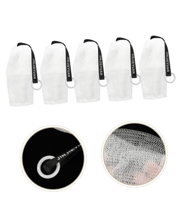 FOMIYES 40 PCS Double Layer Foaming Sponge Soap Saver Bags | Bath Foaming Nets & Loofah Holders for Luxurious Clean - Buy Online on GoSupps.com