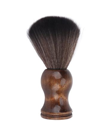 Soft Hair Shaving Brush with Wooden Handle Gentle Exfoliation and Comfortable Shave for Men Home Barber Shop Travel