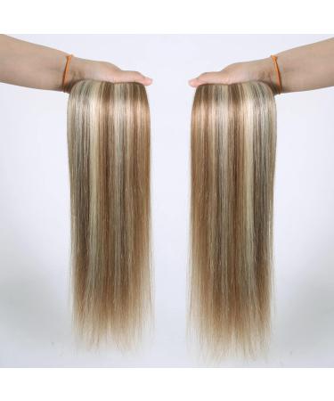 Real Hair Ponytail Extension Human Hair For Women Light Brown and Bleach Blonde Long Straight Remy Human Hair Ponytail Extension Wrap Around Clip in Ponytail Hair Extensions 14 inch 10/613 14 inch Highlight P10/613 - Buy Online on GoSupps.com
