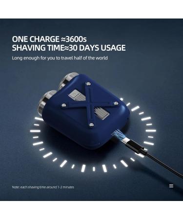 Compact Rotary Shaver for Men | Portable Electric Razor - Waterproof Cordless & Ideal for Sensitive Skin - Perfect Gift for Teens - Buy Online on GoSupps.com