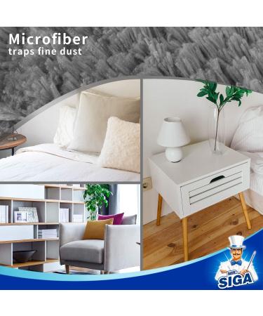 MR.SIGA Lint Free Microfiber Duster - Washable Household Cleaning Tool - Buy Online on GoSupps.com