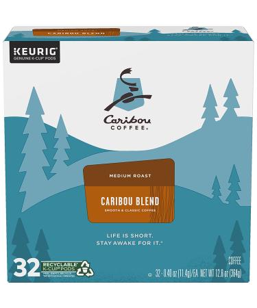Caribou Coffee Caribou Blend Keurig K-Cup Pods 32 Count - Medium Roast - Buy Online on GoSupps.com