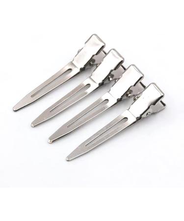 60 Pcs Metal Duck Billed Hair Clips for Women - Silver Hair Styling Sectioning Clips - Hairdressing Single Prong Curl Clips - Alligator Clips Hair Pins - Includes Storage Box - Ideal for Salon, Barber, DIY - Buy Online on GoSupps.com