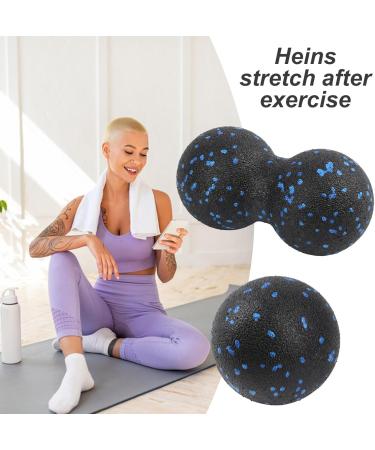 Fascia Ball Set - 2 Massage Balls for Trigger Point Release & Fascia Training | Lacrosse Balls for Feet & Muscle Relief - Buy Online on GoSupps.com