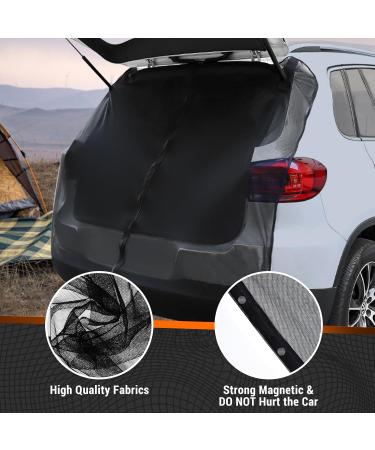 Jonrryin Magnetic Wing Door Trunk Cover - 180x150cm Sun Protection Curtains & Mosquito Net for Caravans Motorhomes & Camping Accessories - Buy Online on GoSupps.com