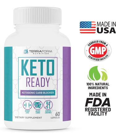 Max Strength Keto Carb Blocker 1200mg - White Kidney Bean Extract - Burn Fat & Block Carbs - Maintain Ketosis - 60 Capsules - Buy Online on GoSupps.com