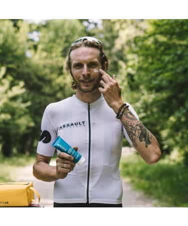  SPORTLAB MILANO ACTIVE SUN 50+ - High protection sunscreen for all outdoor sports | Water and sweat resistant | 100 ml - Buy Online on GoSupps.com