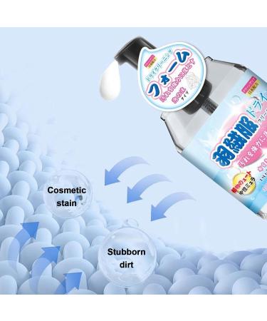 Dry Foam Cleaner for Clothes Multipurpose Clothing Stain Remover - Effective Carpet Spray Gentle Clothing Spray for Clothes Laundry Wine Down Jacket Cleaner - Buy Online on GoSupps.com