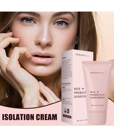 Facial Sunscreen - Facial Sunscreen Moisturizer | 50 ml Lightweight Sunscreen for Sports Travel Outdoor Activities Skin Care - Buy Online on GoSupps.com
