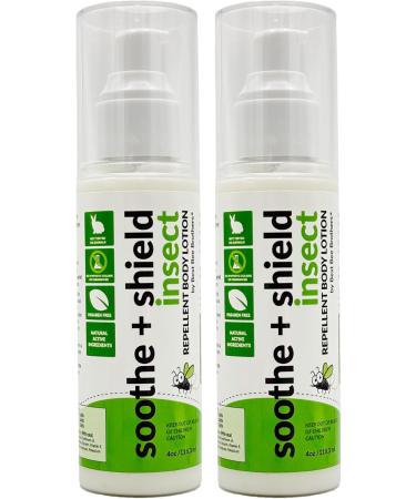 Best Bee Brothers Soothe + Shield Insect Repellent - Body Lotion 4oz 2-Pack - Buy Online on GoSupps.com