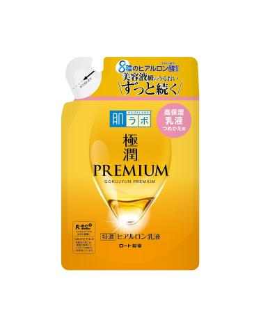 Hada Labo Gokujun Premium Hyaluronic Emulsion Refill Cream 140mL