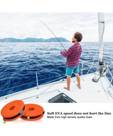 Anthyta 16-Pack Foam Line Winders for Offlocks - 43x13mm Fishing Leader & Cord Coils with Plastic Box - Essential Fishing Equipment & Accessories - Buy Online on GoSupps.com