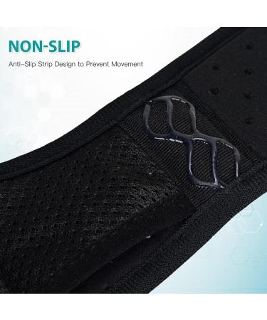 Tenbon Inguinal Hernia Belt for Men - Adjustable Medical Support & Protection | Ideal for Sports - Black Size S - Buy Online on GoSupps.com