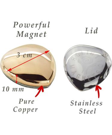 Holistic Magnets - Powerful 5000 Gauss Healing Magnets for Pain Relief | Arthritis Back Shoulder Knee | Unisex Solution - Buy Online on GoSupps.com