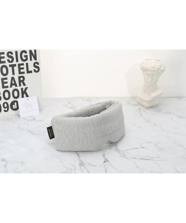 Hygge & Cwtch Full Wrap Sleeping Eye Mask | Heather Gray | Soft Cotton Unisex Blindfold - Buy Online on GoSupps.com
