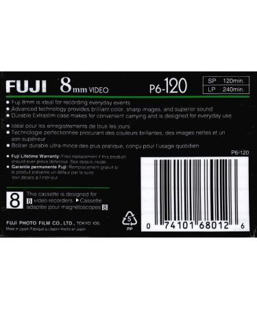 Fuji 8mm Metal Particle Video Tape (120 Min.) - Discontinued by Manufacturer - Buy Online on GoSupps.com