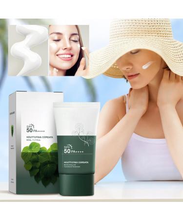 Heartleaf Houttuynia Cordata Silky Korean Moisturizing Spf 50+ Sun Cream Heartleaf Silky Moisture Sun Cream Heartleaf Silky Moisturizing Sunscreen Houttuynia Cordata Sunscreen (1PC) - Buy Online on GoSupps.com