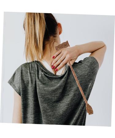 Buy Hapinary Portable Manual Back Massage Device - Wooden Knocking Hammers & Hook Shoulder Massager - Ideal for Pain Relief & Relaxation - Buy Online on GoSupps.com