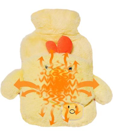 1000 ml Hot Water Bottle | Comfortable Hand & Foot Warmer | Perfect Birthday Gift for Friends & Family - Buy Online on GoSupps.com