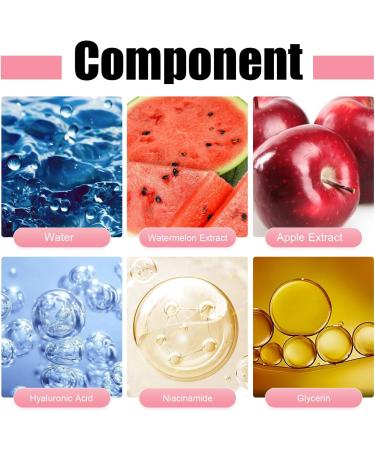 Nmbol Watermelon Sleep Mask 50 ml*2 Watermelon Skincare Phosphorescent Skin Care melon Glow Niacinamide Moisturize Lightening Serum Hydrate And Lightening - Buy Online on GoSupps.com