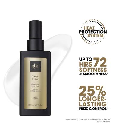 GHD Sleek Talker - Wet to Sleek Hair Styling Oil with Argan Oil & Heat Protection Smooth & Nourish Hair for 72 Hours - 3.2 fl. oz - Buy Online on GoSupps.com