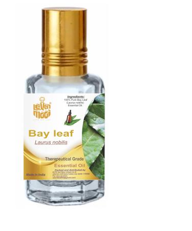 LEVENMOOI Bay Leaf (Laurus nobilis) Pure & Natural Therapeutic Grade Essential Oil Glass Without Dropper (5ml