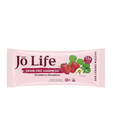 Organic Strawberry Protein Bars - 12 Pack - Buy Online on GoSupps.com