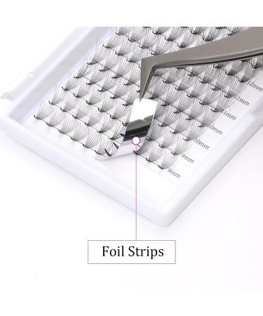 Professional D Curl 0.07mm 8D Volume Eyelash Extensions - Natural Long Cluster Lashes (8-14mm) - International Shipping - Buy Online on GoSupps.com