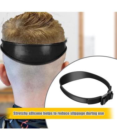 Haircut Bands Curved Silicone Hair Bands Washable Haircut Guide Band Adjustable Haircut Template Soft Comfortable Hair Trimming Guide Hair Cutting Tools for Home Haircuts Beauty Salon Black - Buy Online on GoSupps.com