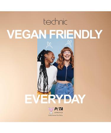 Technic Mega Mattes Nude Eyeshadow Palette - 12 Pigmented Matte Shades for Day or Night | Long-Lasting, Easy to Apply & Blendable | Professional Quality (18g) - Buy Online on GoSupps.com