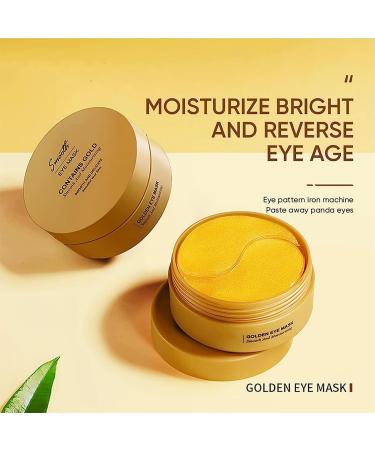 Under Eye Treatment Masks 30 Pairs Eye Mask Eye Pads HOUSN Under Eye Mask Pads Collagen Patches Eye Moisturizing Mask for Remove Eye Wrinkles Eye Bags Dark Circles Puffiness Yellow - Buy Online on GoSupps.com