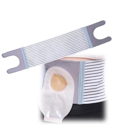 HEAXIY STOMA-HERNIES SHOUT BENSE Postoperative elastic breathable abdominal bond-stoma-waist belt adjustable U-shaped hole for postoperative care according to colostomy M