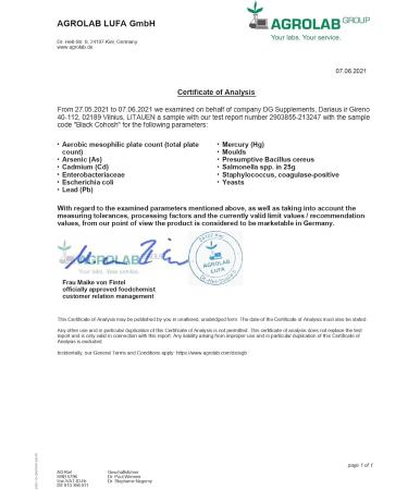 Grape Silver Candle (Black Cohosh) Root Extract 100mg - 120 Vegan Capsules | Standardized 5% Triterpene Glycosides | Lab Tested - Buy Online on GoSupps.com