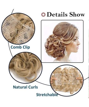 SEGO HAARDID DUT COMBS - Premium Hair Extensions for Braid & Ponytail Updos | Sandy Blonde to Blonde 16P613 - International Shipping Available - Buy Online on GoSupps.com
