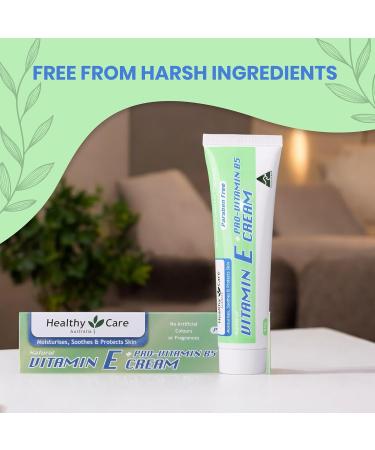 Healthy Care Vitamin E + Pro Vitamin B5 Cream 50g - Buy Online on GoSupps.com