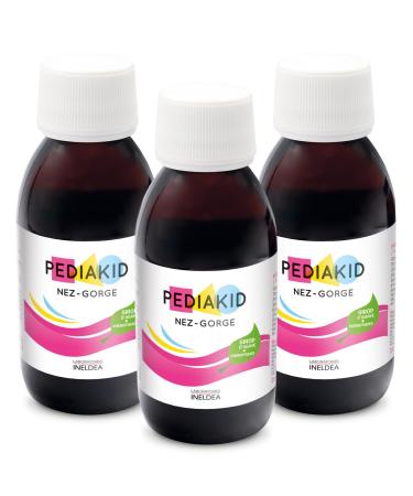 PEDIAKID - Natural Dietary Supplement Pediakid - Exclusive Agave Syrup Formula - Breathing Comfort - Natural Honey-Lemon Flav