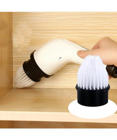 Electric Scrubber for Bathroom - Tile Cleaning Brush for Shower | Cordless Tile Water Stains Cleaning Brush for Tub Kitchen Sink Wall Floor - Buy Online on GoSupps.com