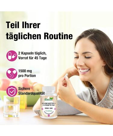 Cheroline Binder Detox Capsules 1500mg with Activated Carbon for Toxins Liver-Intestine Detox Supplement 12 in 1 for Digestion 90 Capsules (90 Count (Pack of 1)) - Buy Online on GoSupps.com